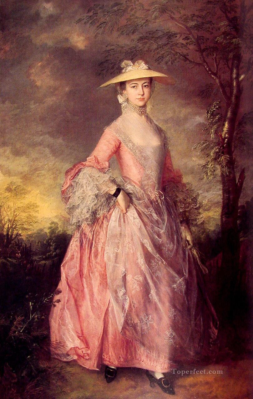 Mary Countess Howe portrait Thomas Gainsborough Oil Paintings